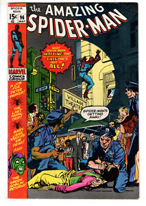 AMAZING SPIDER-MAN #96 (1971) - GRADE 6.0 - 1ST NOT APPROVED BY COMICS CODE!