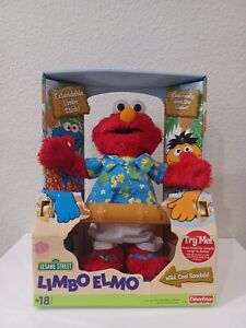 Vintage 2002 Fisher Price Sesame Street Limbo Elmo Doll Sing/Dance New NIB