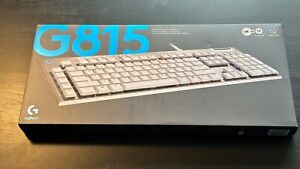 LOGITECH G815 Mechanical Gaming Keyboard - White GL Tactile