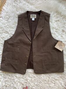 Frontier Classics Old West Victorian FrontierCM60 Single Breast Vest NEW W/Tag-L