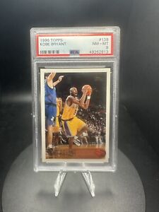 New Listing1996 Topps Basketball Kobe Bryant Rookie Card #138 Basketball PSA 8