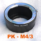 Pentax PK Lens Micro 4/3 m4/3 Adapter Panasonic G3 G5 G7 GH3 GH4 GF6 GF7 GF8