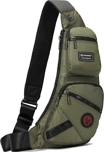 Sling Bag Chest Shoulder Backpack Crossbody Bags for Men Women