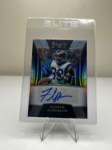 New Listing2021 Select Football Flipper Anderson Signatures Silver Prizm Auto Rams