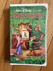 Walt Disney Robin Hood BLACK DIAMOND VHS