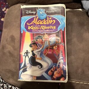 New ListingAladdin and the King of Thieves (VHS, 1996) Clamshell