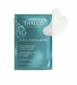 3 Boxes Thalgo Hyalu-ProCollagene Wrinkle Correcting Eye Patches 12 X 2pc #usau