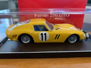 Brumm 1/43 Yellow Ferrari 250 GTO Le Mans 1965 Limited Edition Italy R562. New