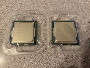 Lot of 2 Intel Core i5-4590 3.3 GHz 4th Gen Quad Core Desktop CPUs SR1QJ
