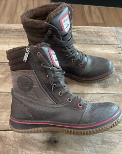 Pajar Tour Winter Insulated Boots Brown Waterproof Men's Size 12 - 12 1/2