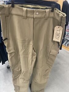 Beyond Clothing Pant L5 Soft Shell w Suspenders Coyote LARGE Reg Brand New!!