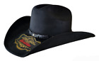 Men's Black Suede Western Cowboy Hat Vaquero The Old Beristain Horma California