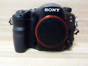 Sony Alpha 99 Camera Black Body, With Grip, Both Boxes, Excellent