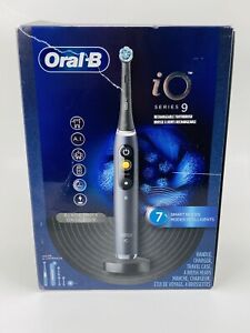 Oral-B iO Series 9 Bluetooth Rechargeable Toothbrush Black Onyx with 4 heads