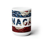 MAGA Flag Jumbo Ceramic Coffee Mug 15oz *Donald Trump America MAGAGA Cup
