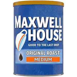 New ListingMaxwell House The Original Roast Medium Roast Ground Coffee, 11.5 oz Canister