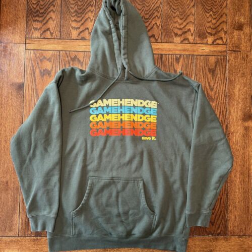 Phish Gamehendge Hooded Sweatshirt Size XL Green Hoodie Save It