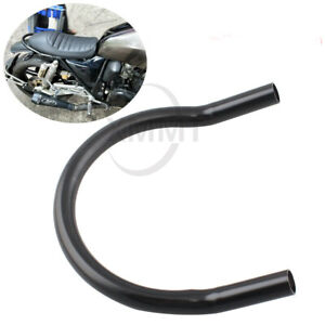 Black 230mm Rear Seat Frame Hoop Loop End Upswept For Yamaha XS650 /750 XS850S