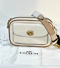 COACH Willow Camera Bag Crossbody in Chalk Colorblock Leather  C0695  BRAND NEW