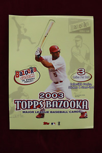 2003 Topps Bazooka Albert Pujols IN STORE DISPLAY 11.5x8.5 Die Cut Cardinals