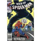 Web of Spider-Man (1985 series) #39 Newsstand in VF + cond. Marvel comics [s{