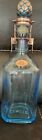 CENOTE TEQUILA ANEJO 1 LITER EMPTY BOTTLE 100% AGAVE AZUL WITH CORK