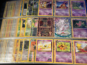 Huge Binder Collection Lot of 180 Pokemon Cards Mixed WOTC - XY Vintage Holos