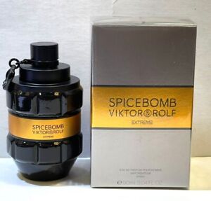SpiceBomb Extreme By Viktor and Rolf Men Eau De Parfum Spray 3.04 Oz (90 ML) NIB