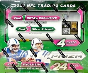 New Listing2023 Panini Prizm NFL Football 24 Pack Retail Box - New & Factory Sealed!