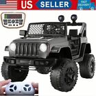 12V Ride On Car Jeep for Kids 3 Speeds Electric Car Vehicle with Remote Control