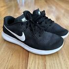 Nike Free RN Shoes Womens Size 7.5 Athletic Running Sneakers Black - 500