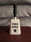Ring For Beer Classic Cow Bell Beer Bell Fun Bar Gift New