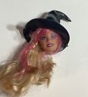 New Listing2011 Mattel Barbie Halloween Party Witch Doll (Head Only) ~ hair needs tlc.