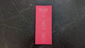 Victoria's Secret Coupons - Two Panties, $10 off $40, $30 off $100 Purchase