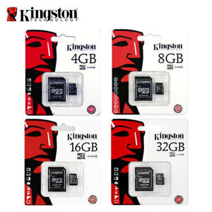 Kingston 4GB 8GB 16GB 32GB Micro SD SDHC Memory Card Class4/10 TF Card for phone