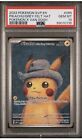 2023 Pikachu with Grey Felt Hat #085 Pokemon Center x Van Gogh Promo Card PSA 10