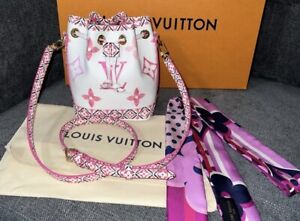 Louis Vuitton 2023 Nano Noé Shoulder Bag for Women - Pink