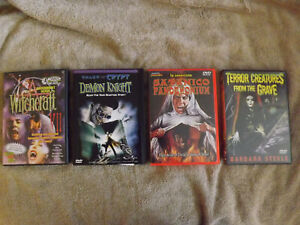 horror dvd lot used but in good shape