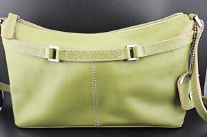 Purse-Vintage Etienne Aigner Palm (Olive) Clean Shoulder Bag