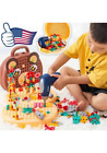 Magic Montessori Play Toolbox,Creative Magic Play Toolbox Bear w/ Drill Game Toy