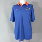Nike Florida Gators golf polo shirt adult XL extra large blue short sleeve