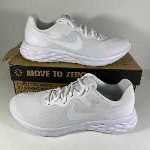 Nike Revolution 6 NN Mens Running Shoes, White, 10.5 M US