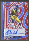 New Listing2023 Leaf Eclectic Football Eric Dickerson Optichrome Red Auto /9
