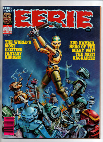 Eerie #120 - Horror Magazine - Warren - 1981 - VF