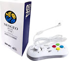 UNICO SNK Wired Game Controller Pad (WHITE) for NEO-GEO Mini & Arcade Stick Pro