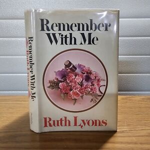 Signed Remember With Me by Ruth Lyons Hardcover, 1969 Good Condition