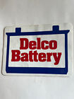 Original Vintage Delco Battery Sticker -9.5x7”  (7D)