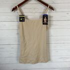 Maidenform Womens Silhouette Shaping Camisole XL Beige Firm Control NWT
