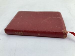Harper RSV New Testament Psalms Bible Red Genuine Leather Times Ruby Pocket