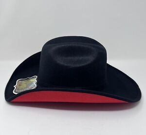 Summit Hats MX Wool Faux Felt Red Bottom Two Tone Silverton Cowboy Vaquero Hat